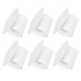 thumbnail image 1 of DECORNIJIA 6Ensemble Bracelet à Claquer pour Enfants DIY Graffiti Blanc Fer Circulaire PVC, 1 of 7