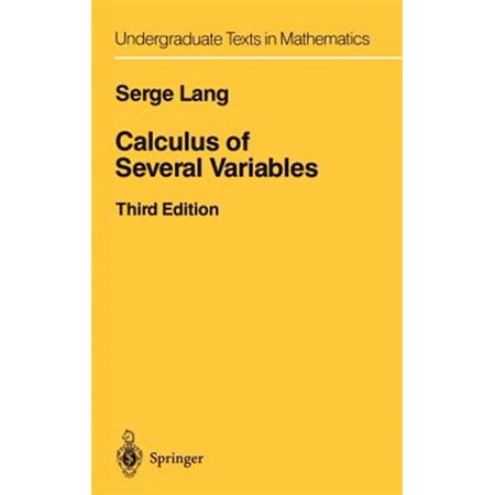 Pre-Owned Calculus of Several Variables (Undergraduate Texts in Mathematics) Hardcover