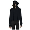 thumbnail image 4 of Women's UPF 50+ Sun Protection Jacket Long Sleeve Hoodie Zip up Cropped Tops Hiking Sun Shirts with Pockets, 4 of 4