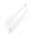 thumbnail image 2 of Tarnish Resistant Stainless Steel Eye Pin Metal Jewelry Fittings 50x0.6mm Hole: 2mm, 2 of 2