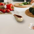 thumbnail image 4 of Miangastore Ceramic Sauce Pitcher Creamer Gravy Boat Dressing Serving Pitcher Pouring Dressing Jug, 4 of 8
