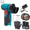 thumbnail image 2 of Thehsnt Cordless Angle Grinder, 12V Battery Mini Brushless Power Motor 19500rpm Angle Grinder for Metal Wood Polishing, Thin Steel, Hand Cut Off Electric Grinding Tool, 2 of 8