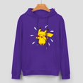 thumbnail image 3 of Pokemon Men's Hoodie, 3D Printed Pikachu Loose Fit Casual Sweatshirt Long Sleeve Pullover, 3 of 8