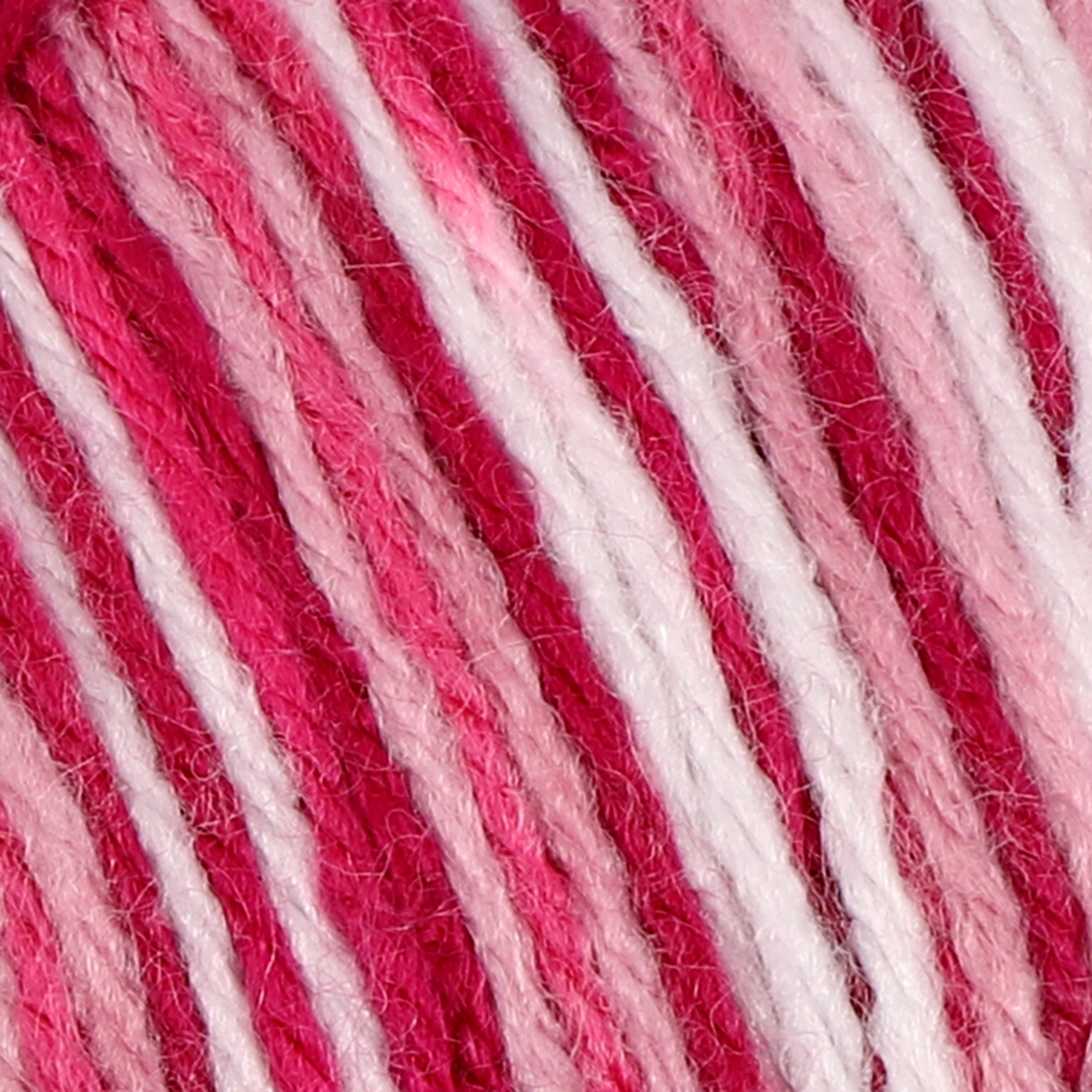 (2 pack) Mainstays Medium Acrylic Yarn, Pink Blend, 5 oz, 285 yd