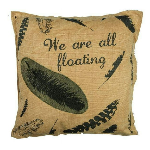 We are all floating | Throw Pillow | 15 x 15 | Home Decor | Cabin Decor Ideas | Lake House | Lake House Decor | Coastal Pillow