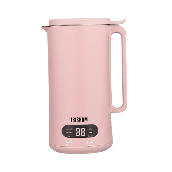 Máquina para hacer leche de soja multifunción IRISHOM de 350 ml, exprimidor y máquina para hacer leche de soja con