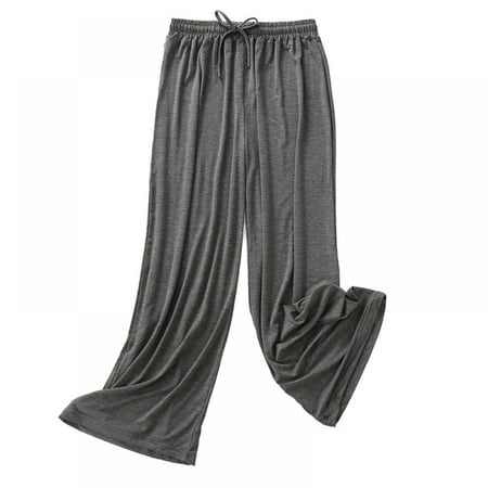 

Wuffmeow Ladies Pajama Pants Solid Color Casual Homewear Pants