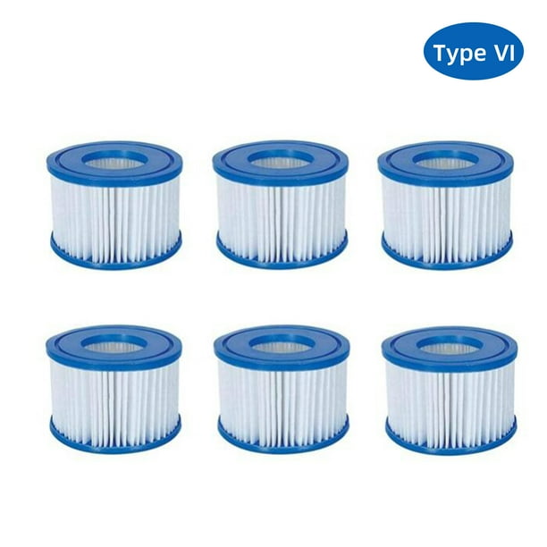 Swimming PoolSpa Filter Type VI, 6 Pcs ,Filter Pump Replacement