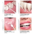 thumbnail image 3 of Potente máquina de lavado de boca con chorro de agua dental, irrigador bucal portátil para blanqueamiento dental, limpieza dental, salud (rosa) JFHHH pequeña, 3 of 5
