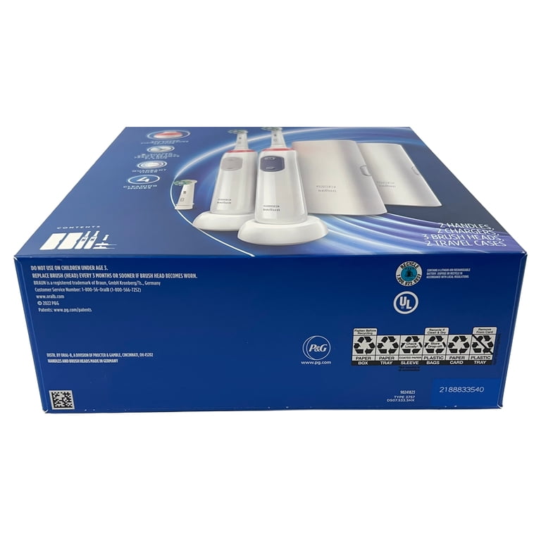 Oral-B Pro Clean X Power Electric Rechargeable Toothbrush, 2 Pack