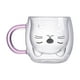 thumbnail image 3 of 2x Vaso de de doble pared resistente a explosiones, vasos para beber con de gato, para té, , , Chocolate caliente,, 3 of 9