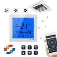 thumbnail image 4 of WiFi Smart Thermostat 2p 4p Central Air Conditioner Cooling Heating For Fan Coil Unit Room Temperature Controller ,Easily DIY, 4 of 7