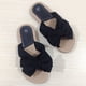 thumbnail image 4 of Sandalias Al Aire Libre Toboganes Tobogados Abiertos Planas para Mujeres Boho (41), 4 of 9