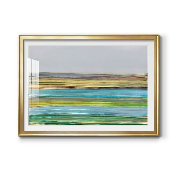 Parallel Striae I Premium Framed Print - Ready to Hang