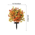 thumbnail image 3 of Ramo de Flores Artificiales de 56 Cm de Altura con Plantas Artificiales para Decoración de Jardín, Patio y Exteriores. Flores de Plástico para Patio, Jardín, Pasillo, Centro de Mesa, Decoración Del H, 3 of 6