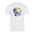 thumbnail image 2 of Gravity Trading Mens Beach Sunset Solar Magic Changing Short-Sleeve T-Shirt - White - X-Large, 2 of 2