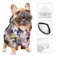 thumbnail image 3 of Balery Colourful Horses Sudadera con Capucha para Perros Pequeños – Ropa para Mascotas, Disfraz para Perros y Gatos, Ideal para Fiestas y Cosplay-XX-Large, 3 of 7