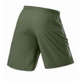 thumbnail image 3 of WAGUTH Men's Big & Tall Quick Dry Athletic Shorts Elastic Waist Drawstring Workout Shorts with Zipper Pockets for Running Gym XS-4XL, 3 of 8