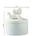 thumbnail image 2 of Pet Urn Cat Dog Bird Cremation Souvenir Funeral Supplies Personality Angel Cute Ceramic Hair Storage Box Pet Urn For Ashes, 2 of 5