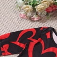 thumbnail image 7 of MEZZALL Valentine's Day Long Sleeve Baby Bodysuit Heart Print Girls Romper Soft One-Piece O-Neck Infant Cute Back To School Onesie, 7 of 7