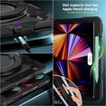 thumbnail image 6 of Iokmax for iPad Pro 12.9 inch Case (6th/5th/4th/3rd generation)with Screen Protector for Kids, 360 Kickstand,Handle, Pencil Holder,Shoulder Strap[15ft Drop Protection]Heavy Duty Rugged 12.9 iPad Case, 6 of 7