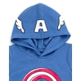thumbnail image 3 of Marvel Capitán América Mameluco de Disfraz Azul para Niños Pequeños 2T, 3 of 6
