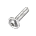 thumbnail image 3 of Uxcell M4 x 18mm 304 Stainless Steel Flanged Button Head Socket Cap Screws 50 Pack, 3 of 5