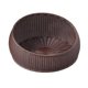 thumbnail image 1 of Cama de mimbre para gatos, resistente a los arañazos, para las cuatro estaciones, resistente al desgaste, transpirable y de fácil mantenimiento. Café, 1 of 9