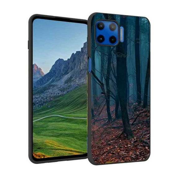 Compatible with Moto G 5G Plus Phone Case, Forest-6-74 Case Silicone Protective for Teen Girl Boy Case for Moto G 5G Plus