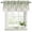 Grass Green, variant on 2 Pack Brown Orange Eucalyptus Valances for Windows Bedroom Living Room Window Treatments, Farmhouse Weeping Leaves Linen Rod Pocket Valance Drapes Short Kitchen Curtains Over Sink 42"x12"