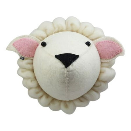 Ebros Fiona Walker England Handmade Organic Baby Animal Head Wall