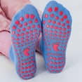 thumbnail image 7 of Riecok Boys And Girls Summer Boys And Girls Summer All-match Comfort Soft Cotton Socks Breathable School Sports Socks -wicking socks for outdoor activities Blue 1 Years, 7 of 7