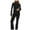 b-Black, variant on 2025 Women's Solid Color Summer Rainbow Jumpsuit Women Zippered Short Sleeve Yoga Sequin Rompers for Women Jumpsuit Dance Fitness Tight Clothes for Women Rompers Jumpsuit Workout