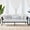 White, variant on Modway Stance Aluminum & Fabric Patio Sofa in Gray and White