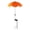 Orange13, variant on WWG Plant Shade for Outdoor Plants, Garden with 360 Degrees Adjustable Clip, Sun Shade Fabric, Waterproof Fade Proof Material, Includes Ground Stakes, for Potted Plants Flower Beds