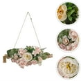 thumbnail image 4 of EUDIDV Decorative Faux Flowers Artificial Flower Decoration Style Decorative Flower Wreath Wall Pendant Artificial Flowers, 4 of 6
