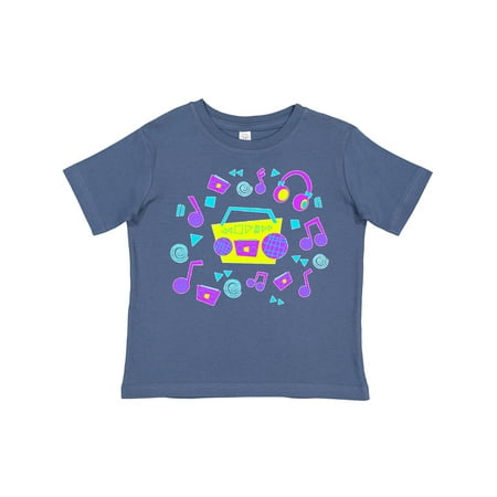 

Inktastic 80s Boom Box Music Gift Toddler Boy or Toddler Girl T-Shirt