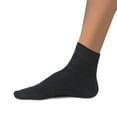 thumbnail image 2 of Cottmark Men’s Ankle Socks, Cushioned Comfort Fit, Black, 6-Pack, Size 10-13, 2 of 6