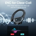 thumbnail image 6 of VEAT00L Wireless Earbud, 80Hrs Bluetooth 5.3 Headphones IP7 Waterproof for Sport, Running Wireless Earphones with ENC Noise Cancelling Mics, Deep Bass Over Ear bud with Earhooks for Android, iOS, 6 of 7
