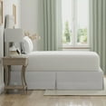thumbnail image 5 of Bed Maker's Wrap-Around Hassle Free, Never Lift Your Mattress Tailored Bed Skirt, White, California King, 5 of 12