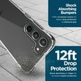 thumbnail image 4 of Case-Mate Tough Series Samsung Galaxy S23 Plus Case - 12Ft. Drop Protection - Clear, 4 of 9