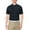 Peacoat Fish Print, variant on Men's and Big Men’s Geo Print Short Sleeve Golf Polo Shirt, up to Size 5XL