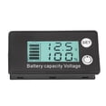 thumbnail image 4 of LCD Battery Meter 2Wire Percentage Voltage Meter Digital Battery Tester with Real Time Monitoring for Lithium Lead Acid Battery 7-68V LCD Display Screen Reverse, 4 of 7