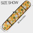 thumbnail image 3 of Dailycode Double Sided Oven Mitt with Loop Heat Resistant Kitchen Long Potholders 7" x 35" Pineapple Coconut Orange Flowers, 3 of 6