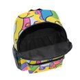 thumbnail image 6 of FORMRS School Backpack with Front Zippered Pocket 12" Elementary Student Travel Daypack, Vibrant Dinosaur, 6 of 6