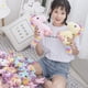 thumbnail image 2 of FELTECHELECTR Llavero de peluche de unicornio y poni, adorable llavero colgante (rosa, 12 cm), 2 of 7
