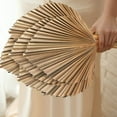 thumbnail image 5 of 5Pcs Natural Dried Palm Leaves Tropical Dried Palm Fans Boho Dry Leaves Decor for Home Kitchen Wedding, 5 of 8