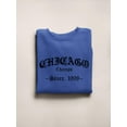 thumbnail image 3 of Gothic Style Chicago Sweatshirt Women -Image by Shutterstock, Female Large, 3 of 4