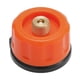 thumbnail image 1 of Convertidor de tanque de gas de horno de casete Válvula de transferencia Adaptador de tanque de propano (naranja), 1 of 3