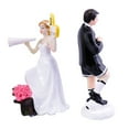 thumbnail image 5 of LOLIPPYY Adorno Para Pastel De Boda Pareja Con Tema Fútbol Y Material De Resina, 5 of 5